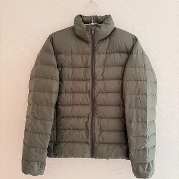 MUJI 무인양품 올리브 그린 다운 자켓 S 남녀 공용