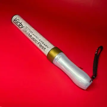 정크제품 커비 30주년 기념 뮤직 페스티벌 한정판 굿즈 응원봉