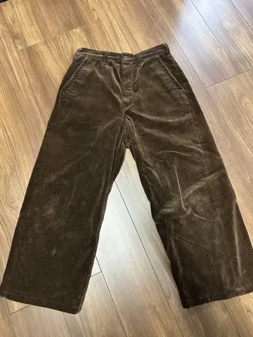 REDDISH BROWN 코듀로이 팬츠