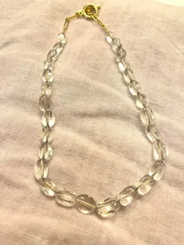 개럴개런트 크리스탈 만텔스톤 목걸이 시착만 한 상품