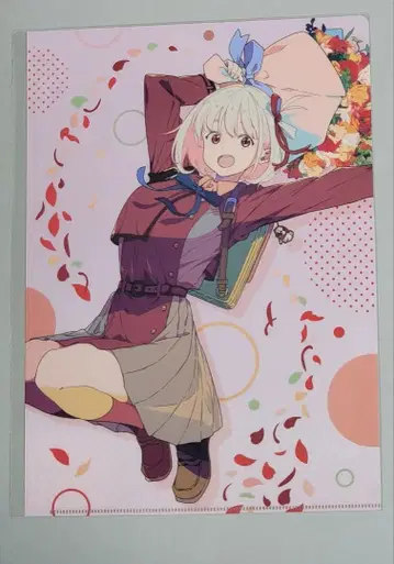 리코리스 리코일 이벤트 비주얼 클리어 파일 리코리코전 니시키기 치사토