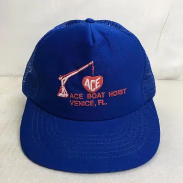 [ USA 제조 ] ACE BOAT HOIST 미국 기업 메쉬 캡 블루