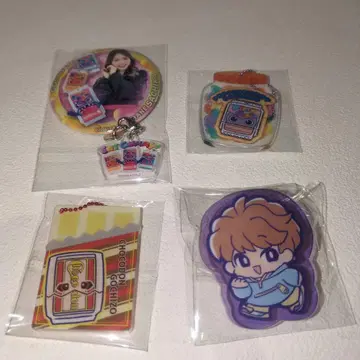 가면라이더 가브 아크릴 클립 키링 캔배치