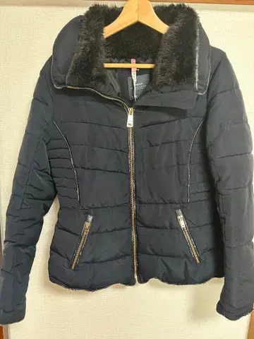 ZARA 퍼 포함 다운 자켓