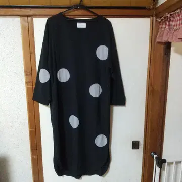 aniqa patterntorso 도트 무늬 원피스