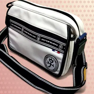 CASTELBAJAC 화이트 숄더백