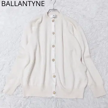 발렌타인 가디건 특급 캐시미어 고급 고급스러운 캐주얼 아이보리