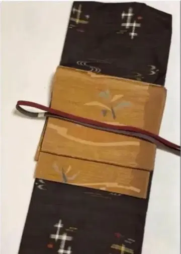 류큐 명주  화장 64cm 순수 실크