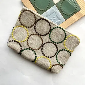 미나 페르호넨 탬버린 MIX 핸드메이드 바닥 있음 파우치