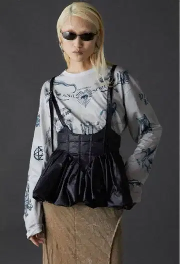 PRANK PROJECT / 벌룬 페플럼 튜닉