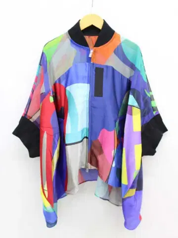 사카이 x 카우스 sacai x KAWS 시스루 와이드 자켓