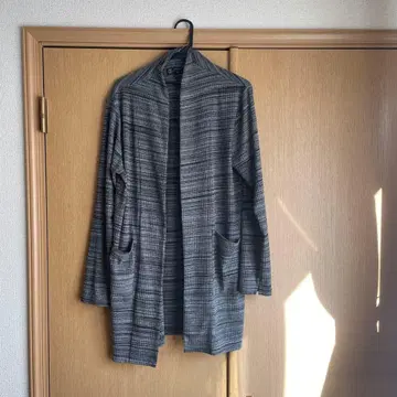 MICHEL KLEIN 체크 무늬 가디건 사이즈 48