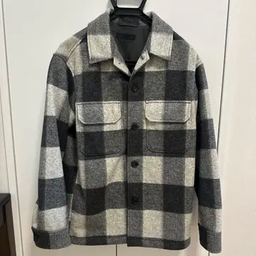 UNIQLO 체크 자켓 코트