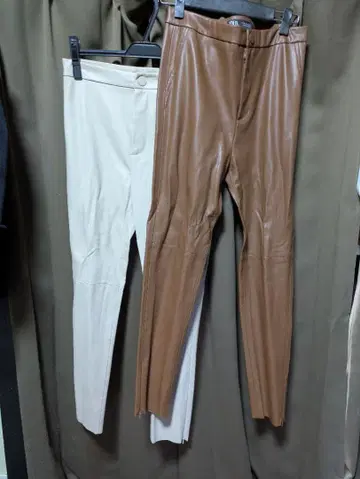 인조 가죽 스키니 팬츠