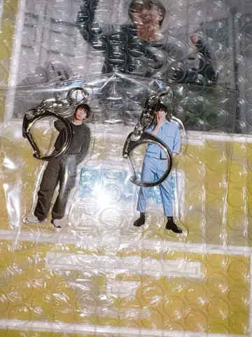 후스야 결성 10주년 기념 복권 E상 아크릴 키링 타니구치 리 세트