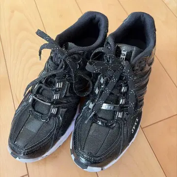 새상품급 JFIT 신발 블랙 24cm 에어로 피트니스