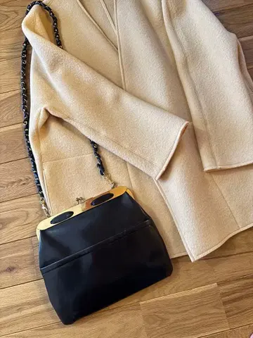 ocaille 빈티지 가마구치 숄더백 오카이유