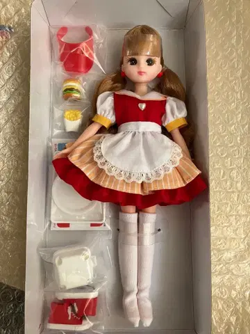 해피 리카짱 드림 캠페인 햄버거 가게 리카짱