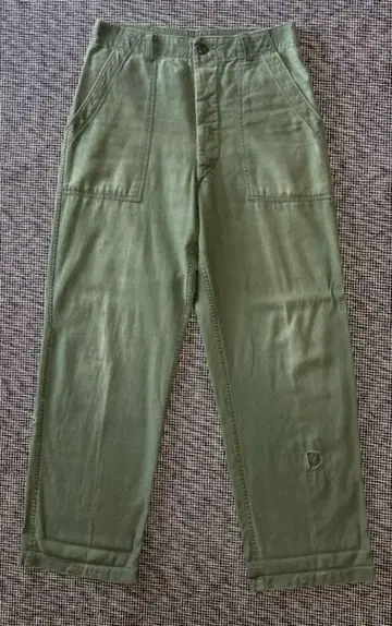 60s U.S.ARMY 빈티지 베이커 팬츠 중기 W32