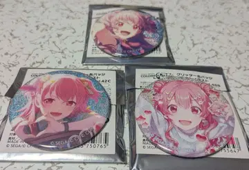 프로젝트 세카이 모모이 아이리 글리터 캔뱃지 3종 세트