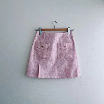 캘러웨이 트위드풍 골프웨어 사이즈 S 핑크 스커트