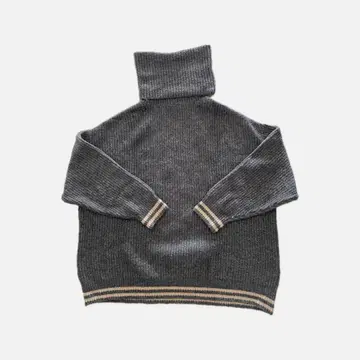 zara 그레이 터틀넥 니트