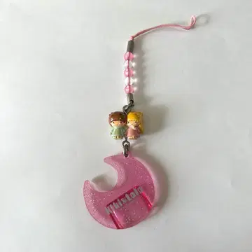 산리오 키키라라 스트랩 키링 달 반짝반짝 레트로