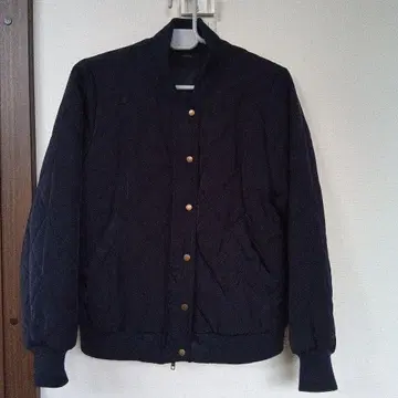 네이비 퀼팅 자켓 아우터 점퍼 M