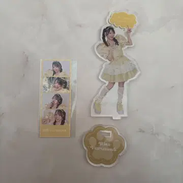 CUTIE STREET 후루사와 리사 아크릴 스탠드 4컷 카드