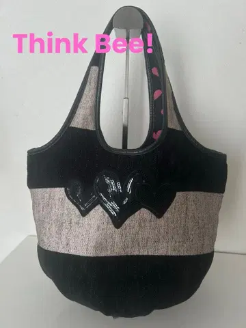 [싱크비] 버킷형 하트 원 숄더백 토트백