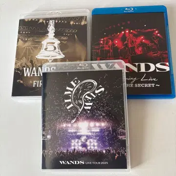WANDS 라이브 Blu-ray 3장 세트