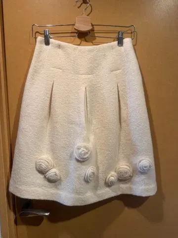 M'S GRACY 플레어 스커트 38 화이트