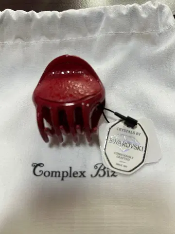 Complex Biz 빨간색 드롭 클립