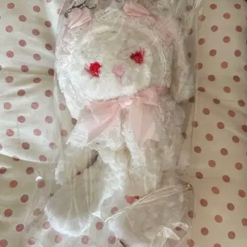 [택 포함 새상품] 우사쿠먀짱 미니백 시로핑크