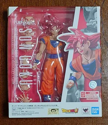 s.h.figuarts 슈퍼 사이어인 갓 손오공 S.H.피규아트
