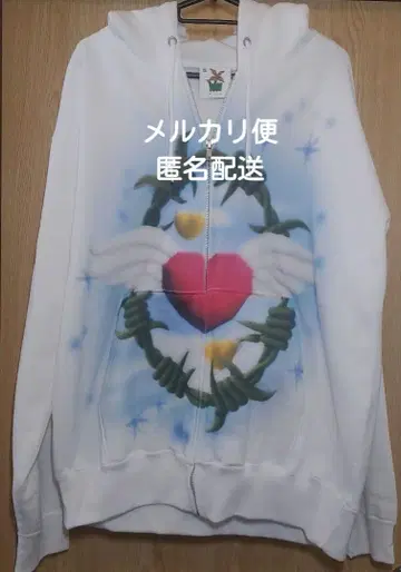 테이크엠 PSD PURE SOULS Zip hoodie White XL