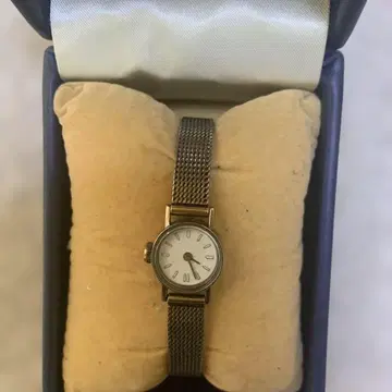 hp 프랑스 소형 메쉬 팔찌 시계 골드