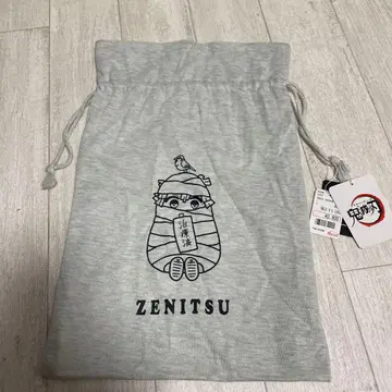 아베일 귀멸의 칼날 아가츠마 젠이츠 수납 봉투 파우치