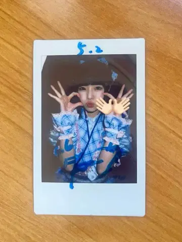 iLiFE! 소라시 카렌 사인 폴라로이드