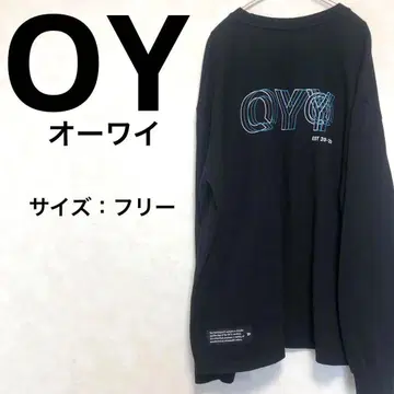 [새상품급] OY 맨투맨 블랙 프리 사이즈