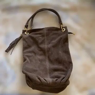 IENA 스웨이드 숄더백