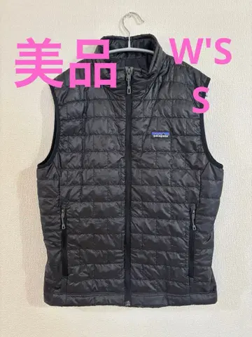 파타고니아 베스트 여성용 S 사이즈 블랙 컬러