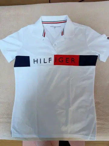 타미힐피거 피케 셔츠 M 사이즈 화이트