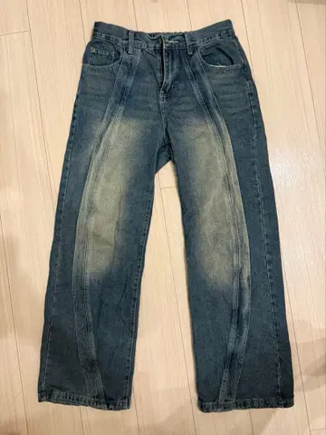 KsG 와이드 데님 구제 의류 빈티지