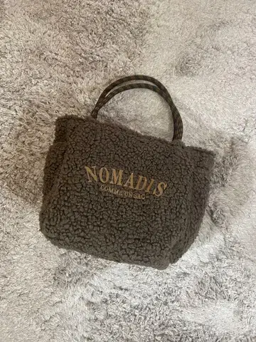 NOMADIS 보아 토트백 다크 브라운
