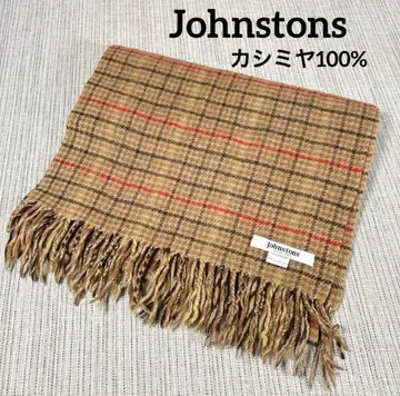 Johnstons 캐시미어 100% 머플러 존스턴스