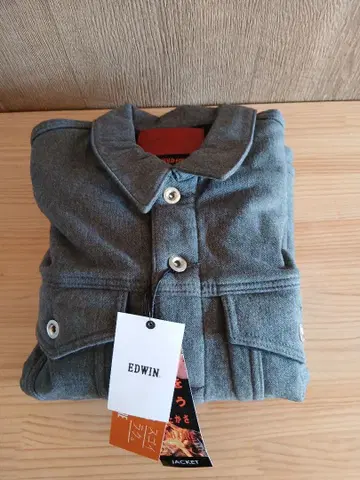EDWIN 그레이 자켓