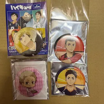 하이큐 캔뱃지 세트