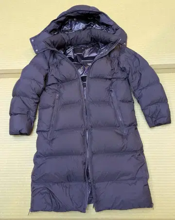 유니클로 질 샌더 다운 코트 블랙