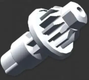 고래 웨이브 K 킥 비트 화이트 흰색 베이블레이드X